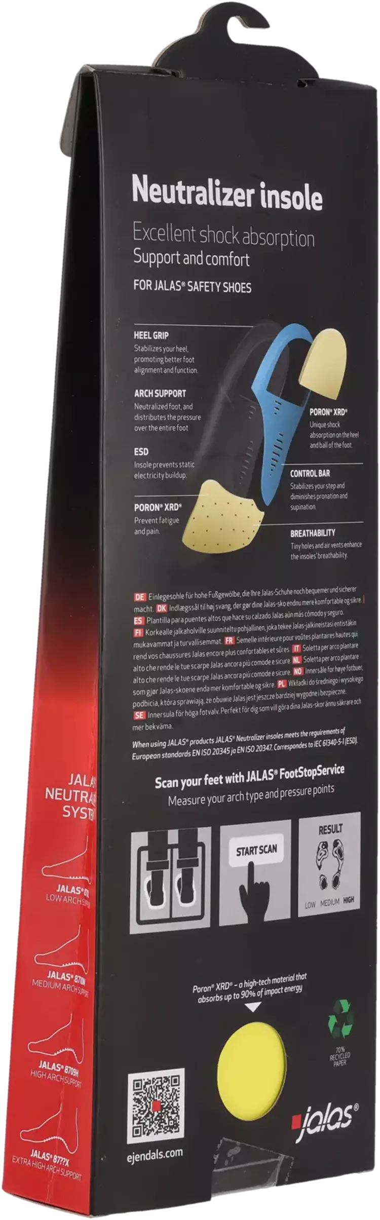 JALAS Neutralizer 8709H HIGH ARCH - Bilde 6