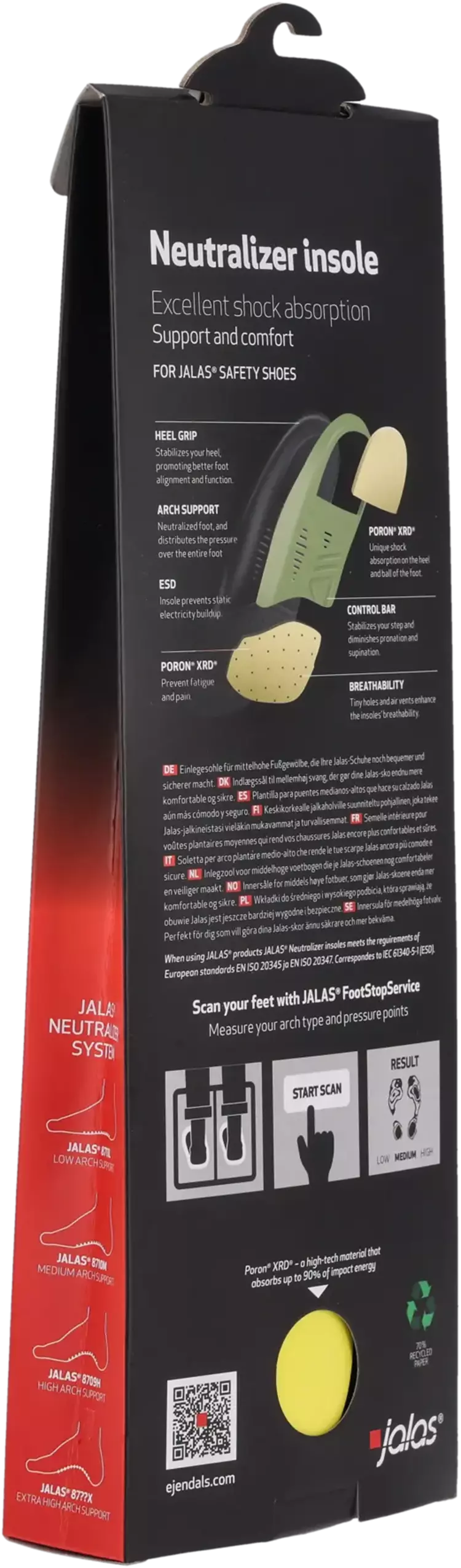 JALAS Neutralizer 8710M MEDIUM ARCH - Bilde 5