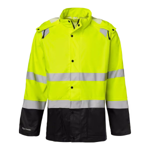 Top Swede Regnjakke Hi-Vis 180