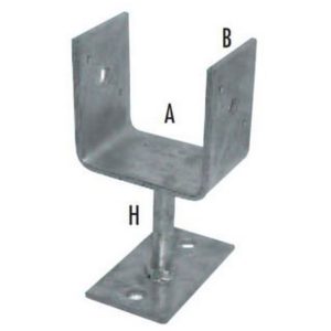 SØYLESKO 2 MPLATE 50x100x5x60